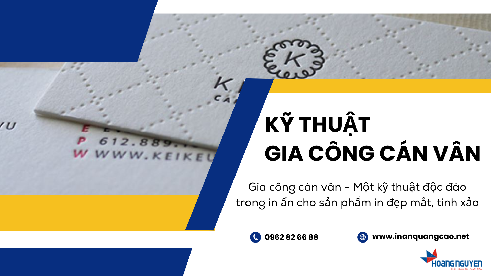Kỹ thuật gia công cán vân trên giấy trong in ấn