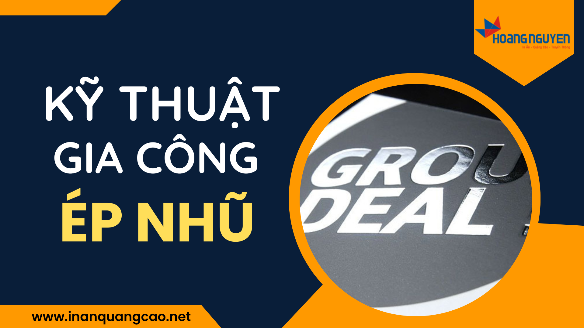 Ép nhũ và ứng dụng kỹ thuật gia công ép nhũ sản phẩm trong in ấn