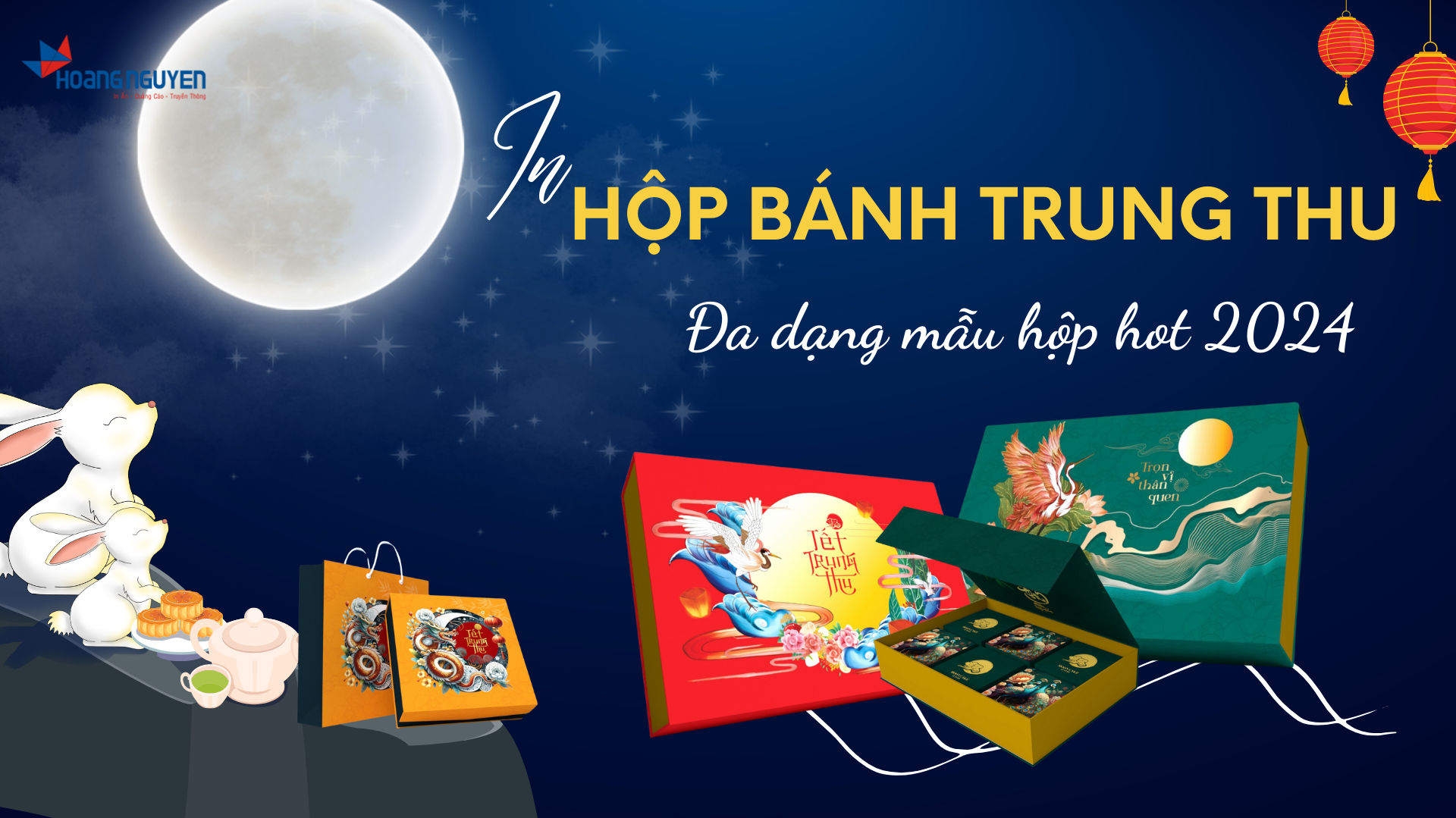 In hộp bánh Trung thu giá tốt - Mẫu hot nhất 2024
