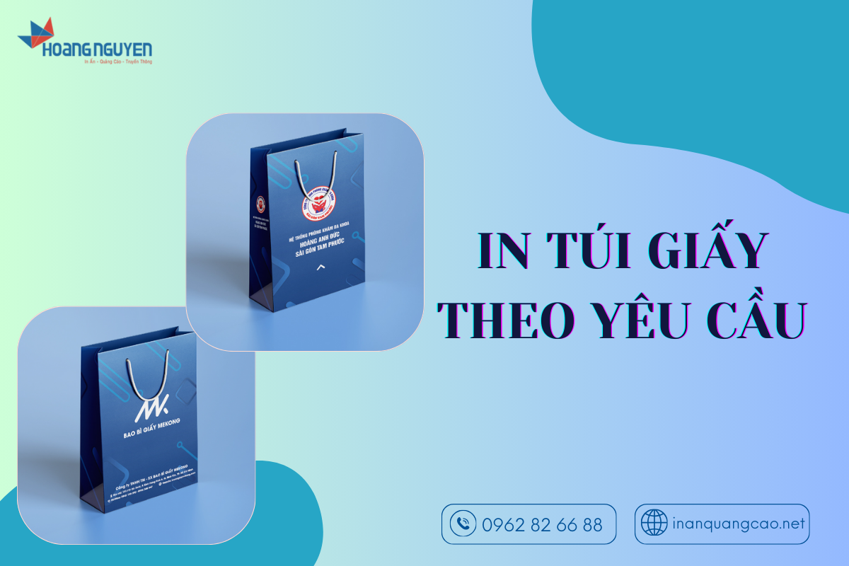 Dịch vụ in túi giấy theo yêu cầu