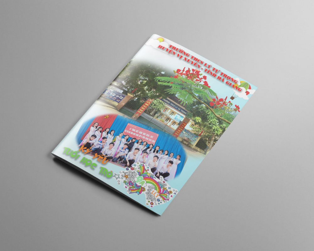 In kỷ yếu cuối cấp