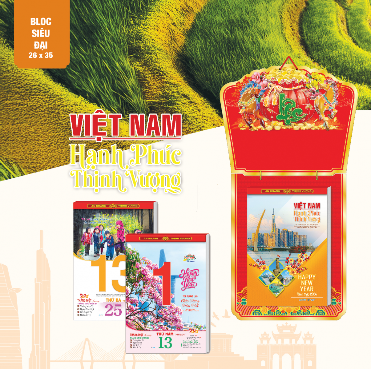 in lịch bloc